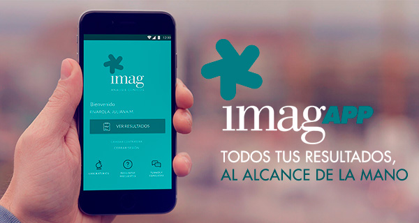 Imag App - Todos tus resultados al alcance de la mano